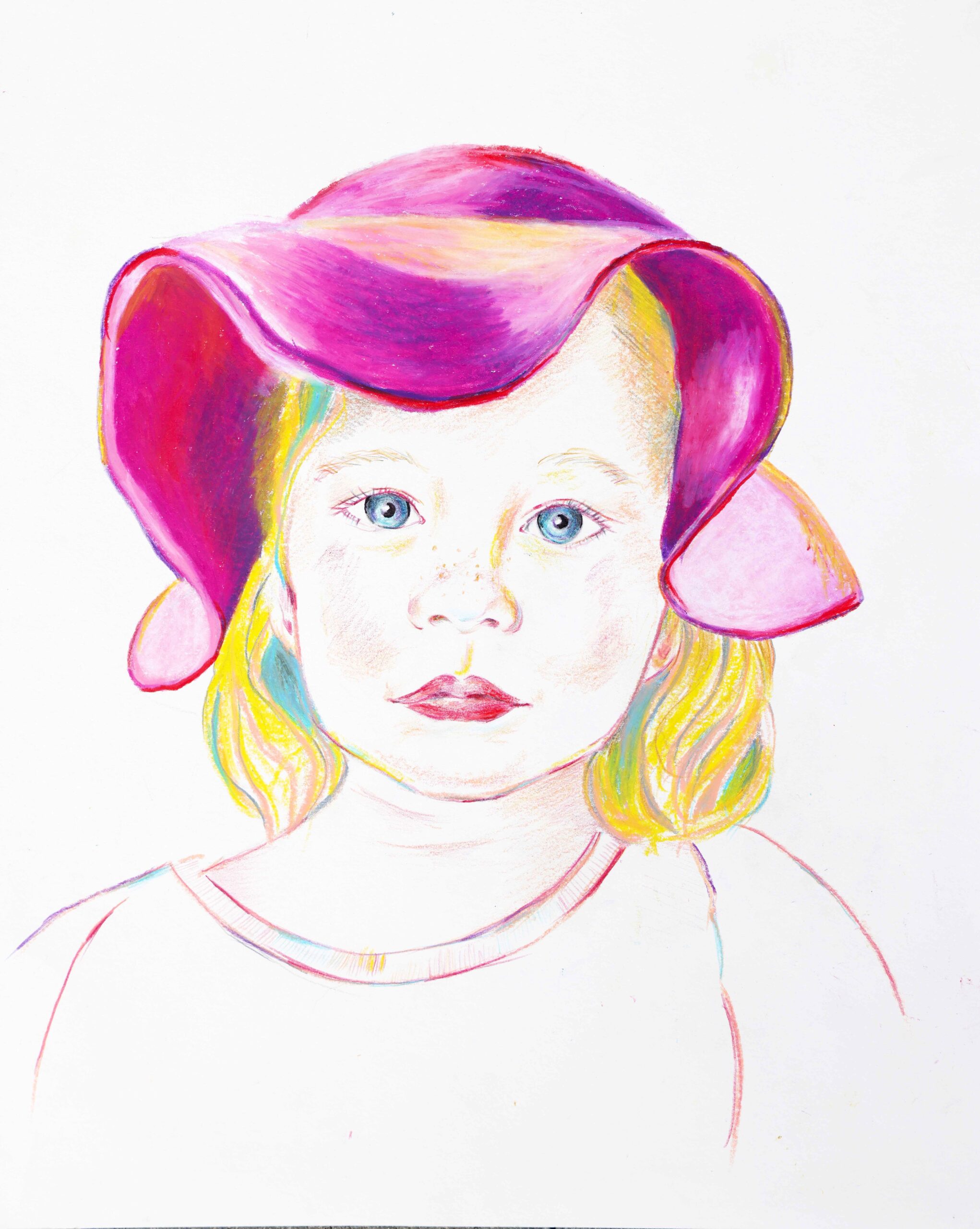 04 Buntstifte, Ölpastellkreiden auf Papier